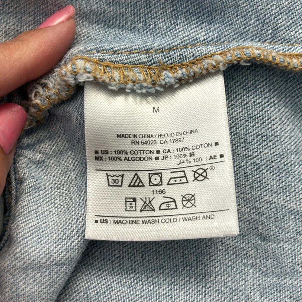Old Navy Kids Denim Vest - Light Blue - Girls M